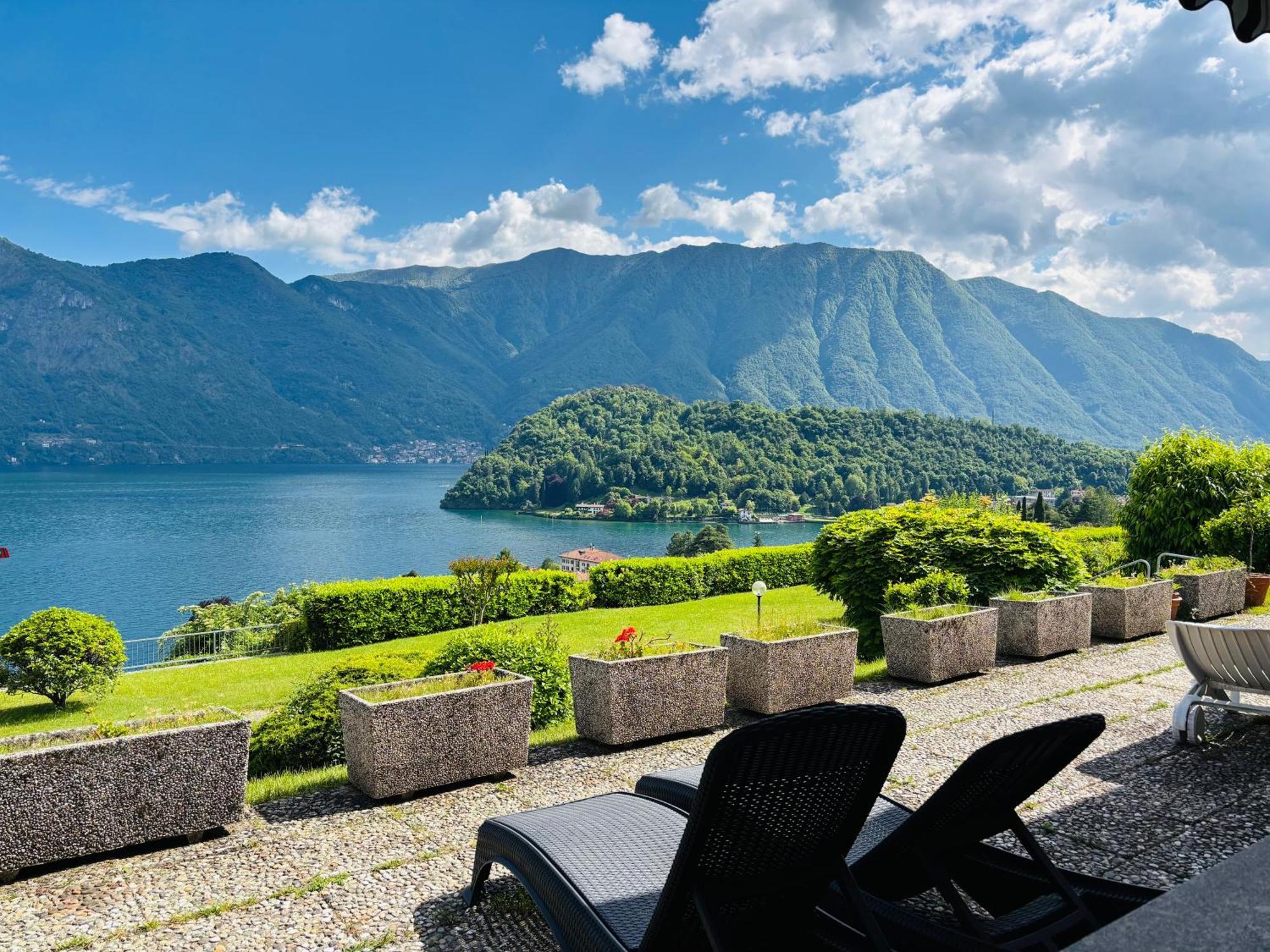 Apartment Bella Vista In Mezzegra With Pool Sleeps 6- By Italian Apartments Exterior photo
